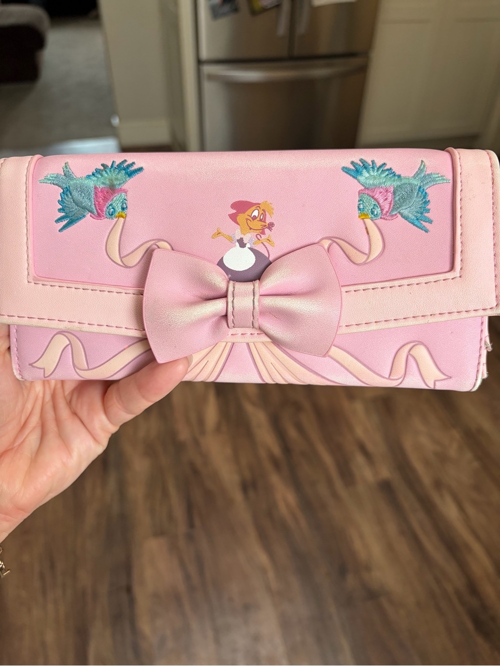 Disney Loungefly 70th anniversary with Cinderella embroidery